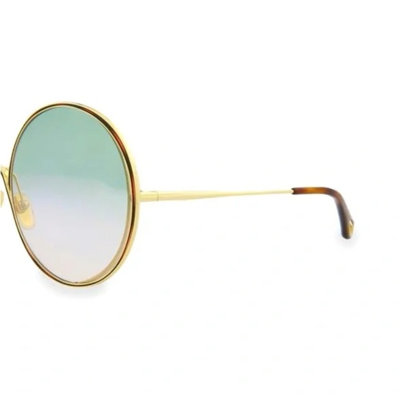 New in Box Chloe Novelty 61mm Round Sunglasses Made in Japan main image 6
